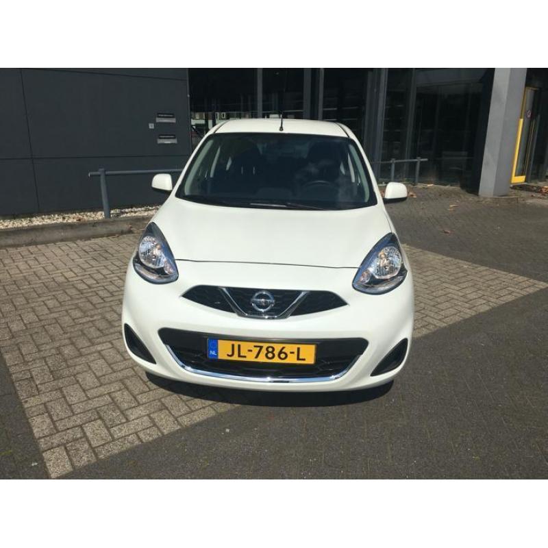 Nissan Micra 1.2 59KW 5DR 2015 Wit Parelmoer