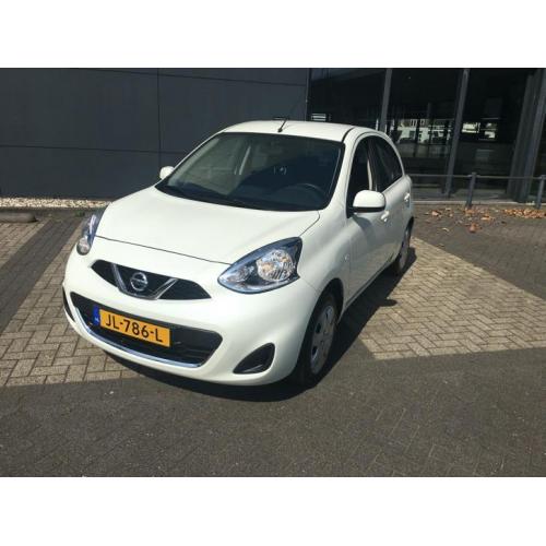 Nissan Micra 1.2 59KW 5DR 2015 Wit Parelmoer