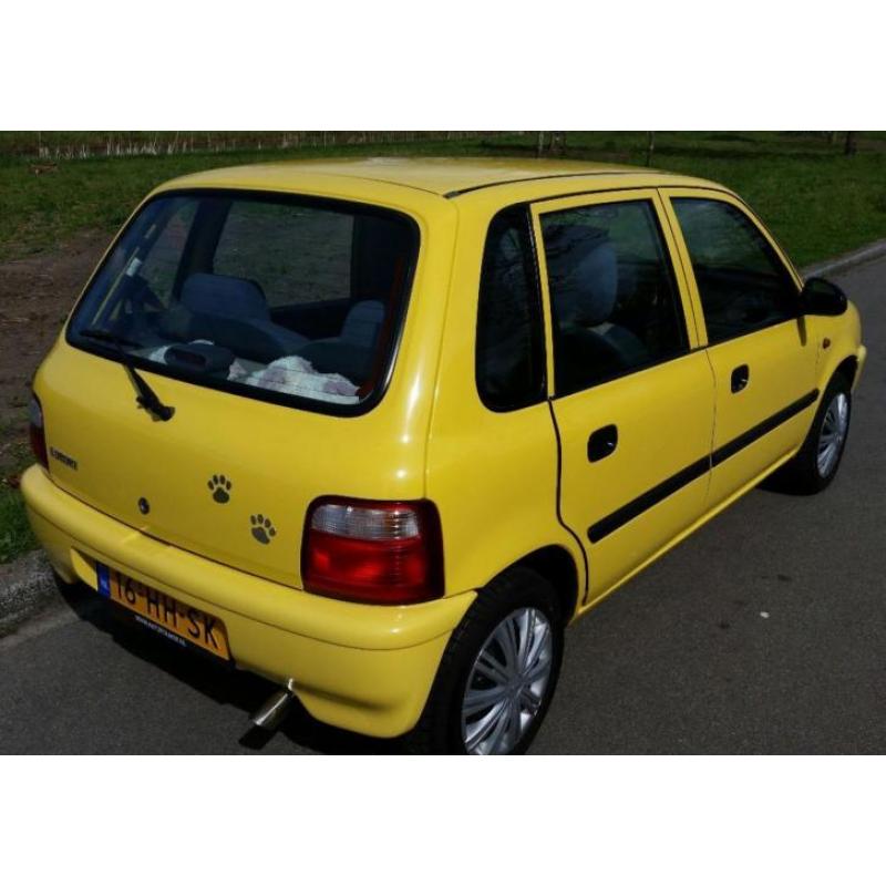Suzuki Alto 1.0 GA 5DRS 2001 Geel (in prijs verlaagd)!!!