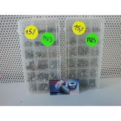 Assortiment RVS plaatschroeven