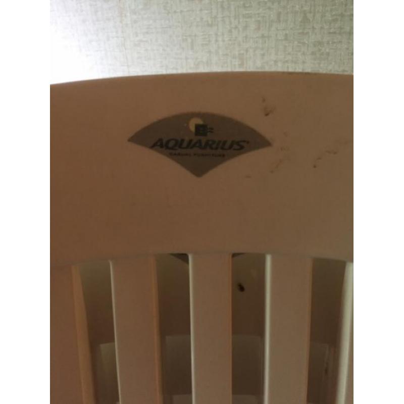 Tuinstoelen 4x