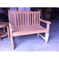 Teak tuinbank