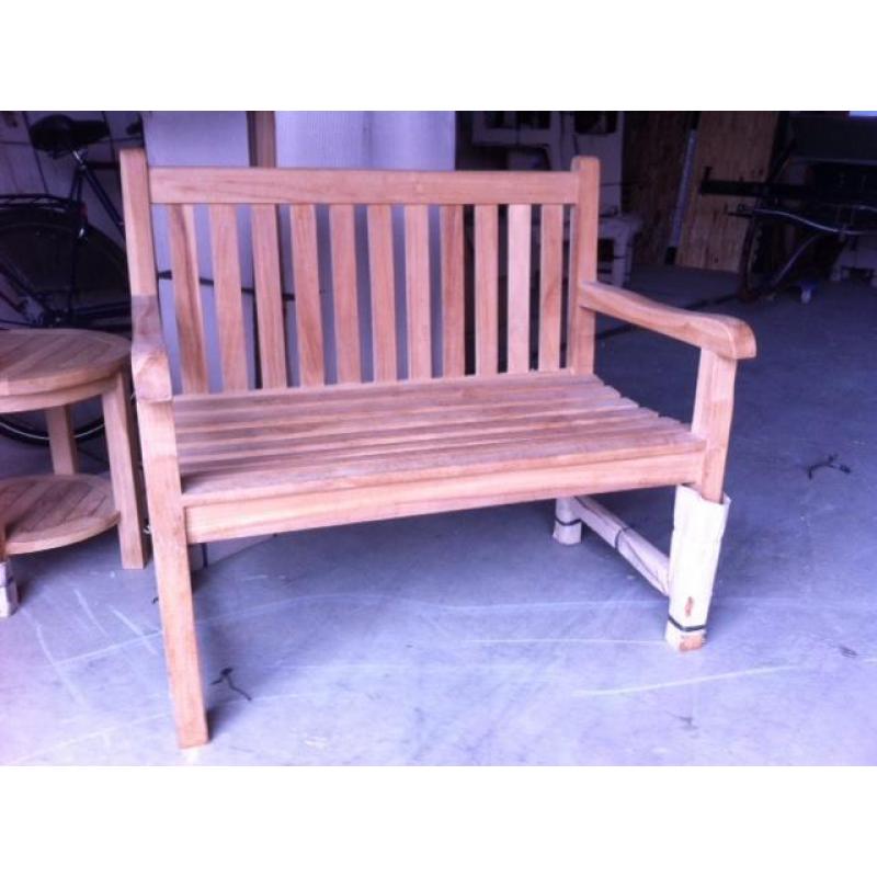 Teak tuinbank