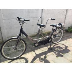 Zeer mooie sparta double E electrische tandem.