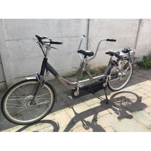 Zeer mooie sparta double E electrische tandem.