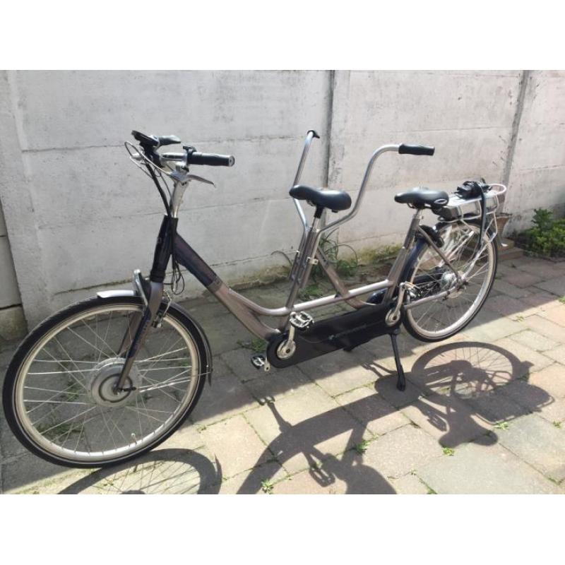 Zeer mooie sparta double E electrische tandem.