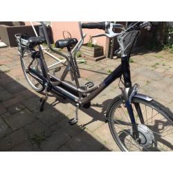 Zeer mooie sparta double E electrische tandem.