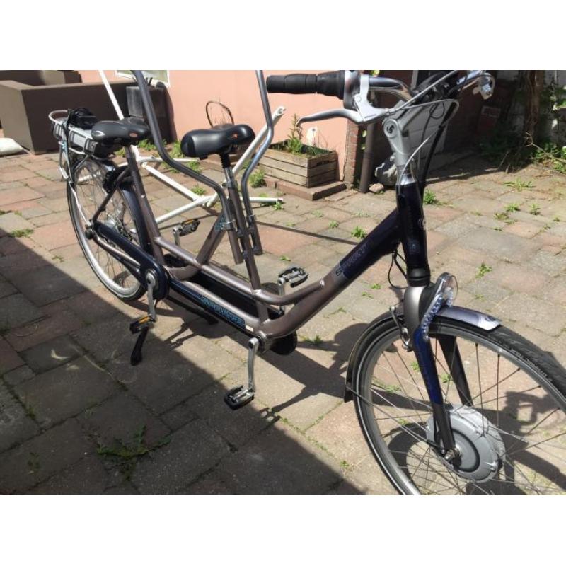 Zeer mooie sparta double E electrische tandem.