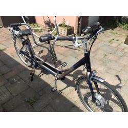 Zeer mooie sparta double E electrische tandem.