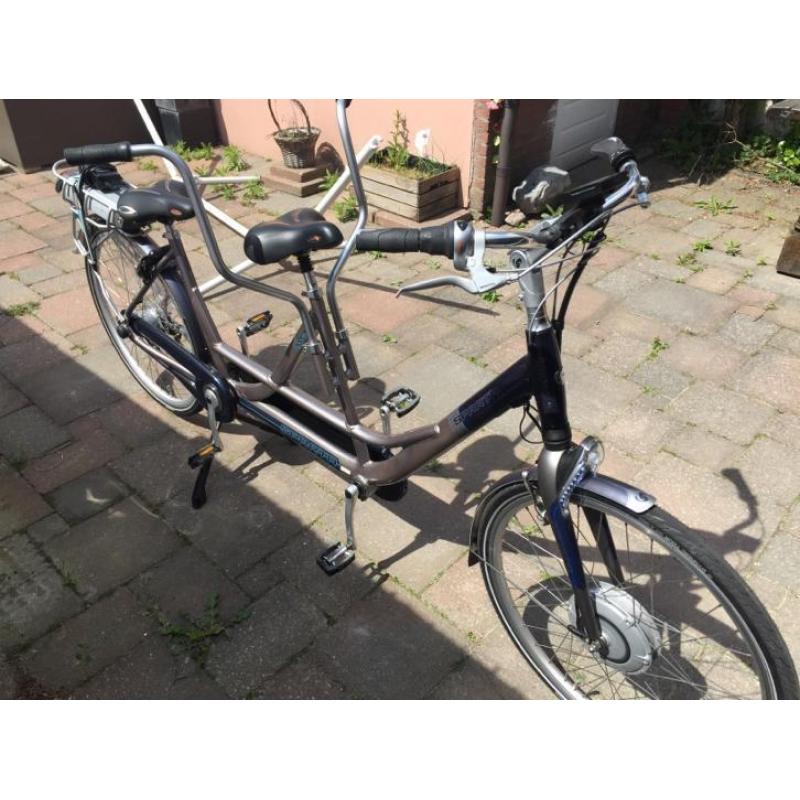 Zeer mooie sparta double E electrische tandem.