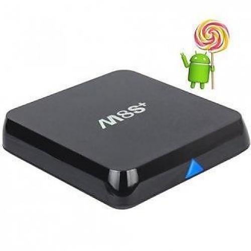 M8s+ plus android tv box met lollipop 5.1 en KODI / XBMC.