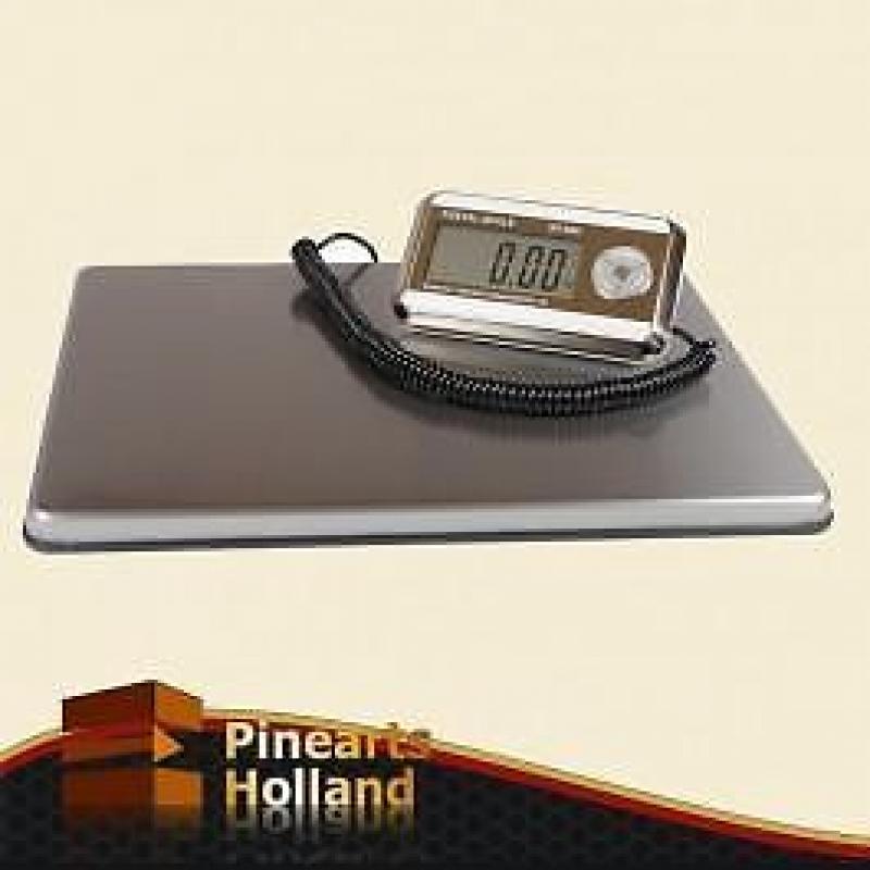 Groot Formaat Stalen Weegschaal (100 Kgx 50g) --- € 69,99,-!