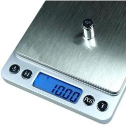 Digitale precisie weegschaal 3000g x 0.1 gram + 500g x 0.01g