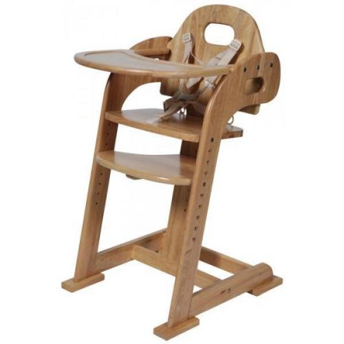 Tiamo Meegroeistoel 1-2-3 Naturel Kinderstoel G75000 (Thui)