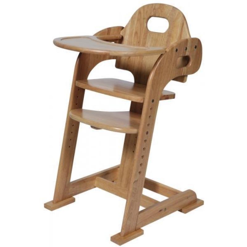 Tiamo Meegroeistoel 1-2-3 Naturel Kinderstoel G75000 (Thui)