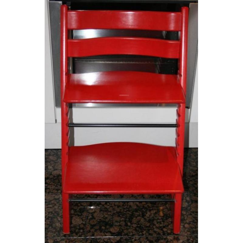 Trip trap tripp trapp Stokke rood