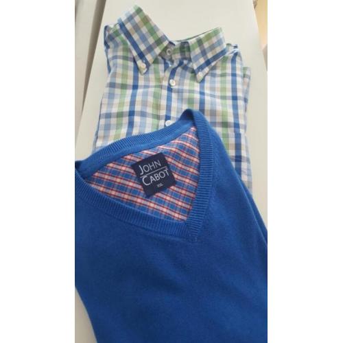 heren blouse en trui