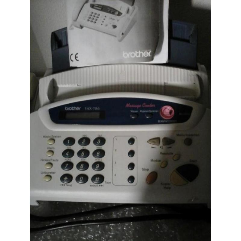 Te Koop Telefoon-Fax-Antwoordapparaat