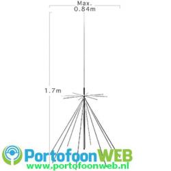 Diamond D-130 Discone Scanner antenne 25 t/m 1300 Mhz