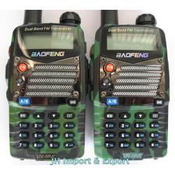 Groot Bereik 5Watt Set Camouflage Portofoons voor oa Airsoft
