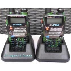 Groot Bereik 5Watt Set Camouflage Portofoons voor oa Airsoft
