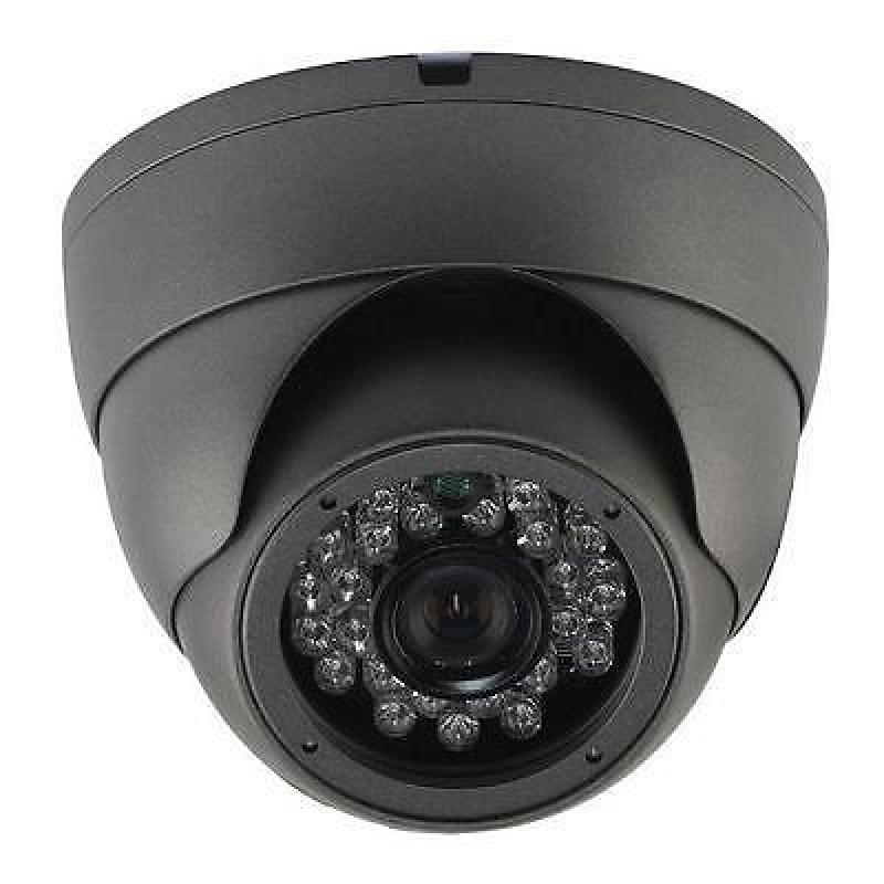 8 kanaals camerabeveiligingssysteem met 8 dome camera's