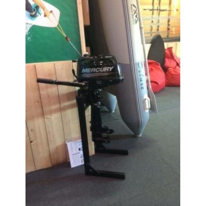 Rubberboot 2.77m + 3,5 pk Mercury nieuw € 1199,- UITVERKOOP