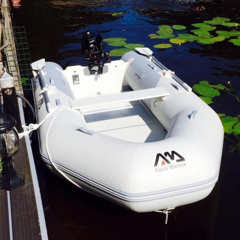Rubberboot 2.77m + 3,5 pk Mercury nieuw € 1199,- UITVERKOOP
