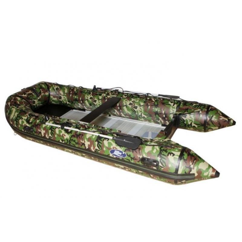 * HIBO Camouflageboot Visboot Karperboot Rubberboot Leger *