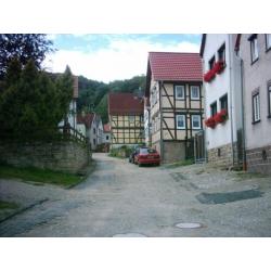 Prachtige Vakwerkboerderij in idyllisch dorp in Thüringen