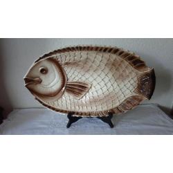 Mega franse visschaal ateliers du revernay vis schotel 54 cm