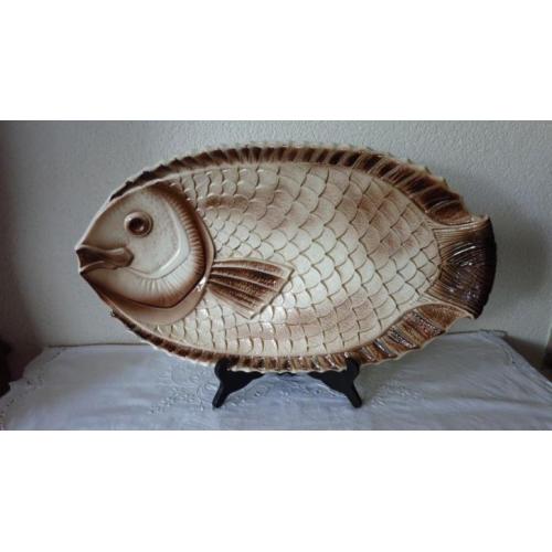 Mega franse visschaal ateliers du revernay vis schotel 54 cm