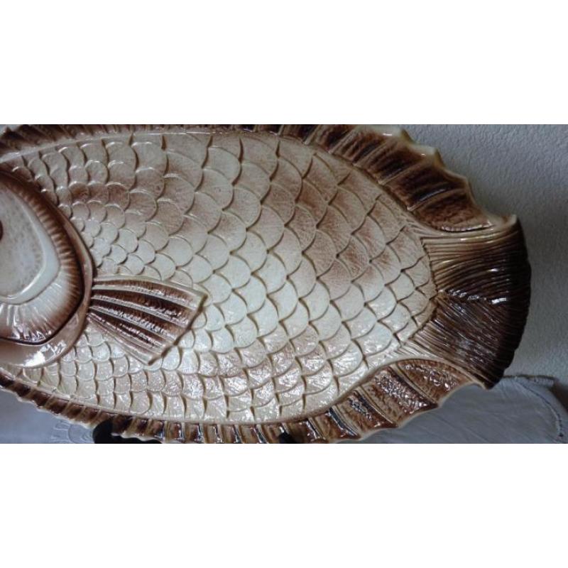 Mega franse visschaal ateliers du revernay vis schotel 54 cm