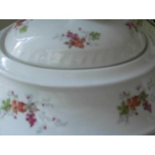 Brocante dekschaal schaal terrine Royal Schwabap (514)