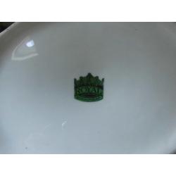 Brocante dekschaal schaal terrine Royal Schwabap (514)
