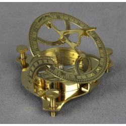 Oud Marine Zonnewijzer Kompas Nautisch Scheepvaart sextant