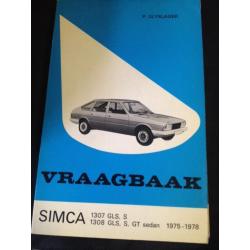 Diverse vraagbaak simca 4 stuks