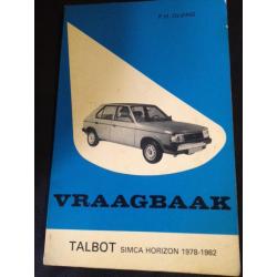 Diverse vraagbaak simca 4 stuks