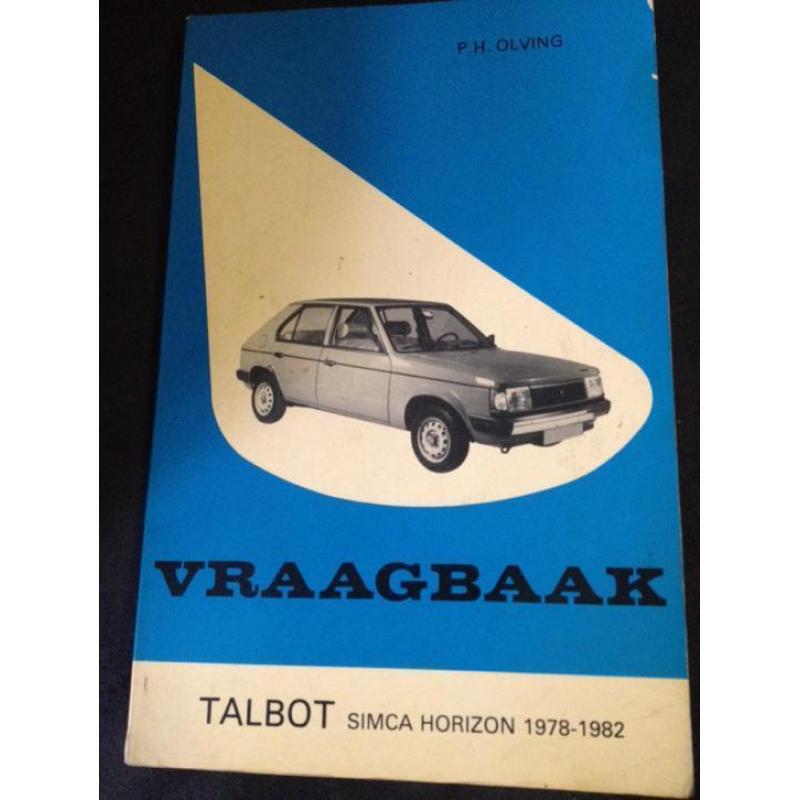 Diverse vraagbaak simca 4 stuks