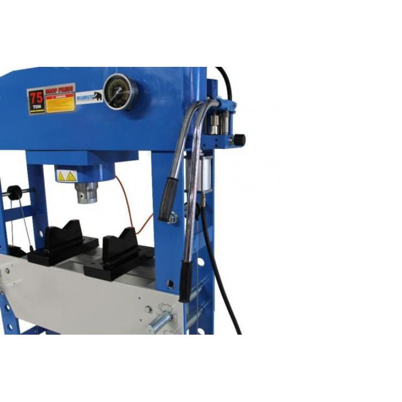 Werkplaatspers LUCHT hydraulisch garagepers pneumatisch 75T
