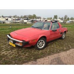 Fiat X1/9 1.3 Bertone 1977 Rood