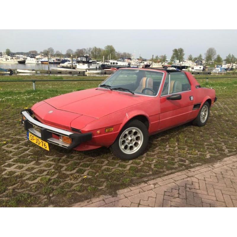 Fiat X1/9 1.3 Bertone 1977 Rood