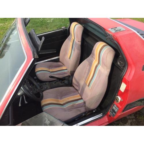 Fiat X1/9 1.3 Bertone 1977 Rood