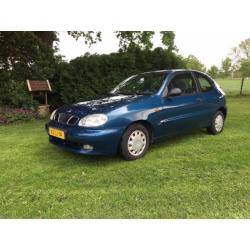 Daewoo Lanos 1.5 SE 1998 Blauw Airco stuurbekrachting