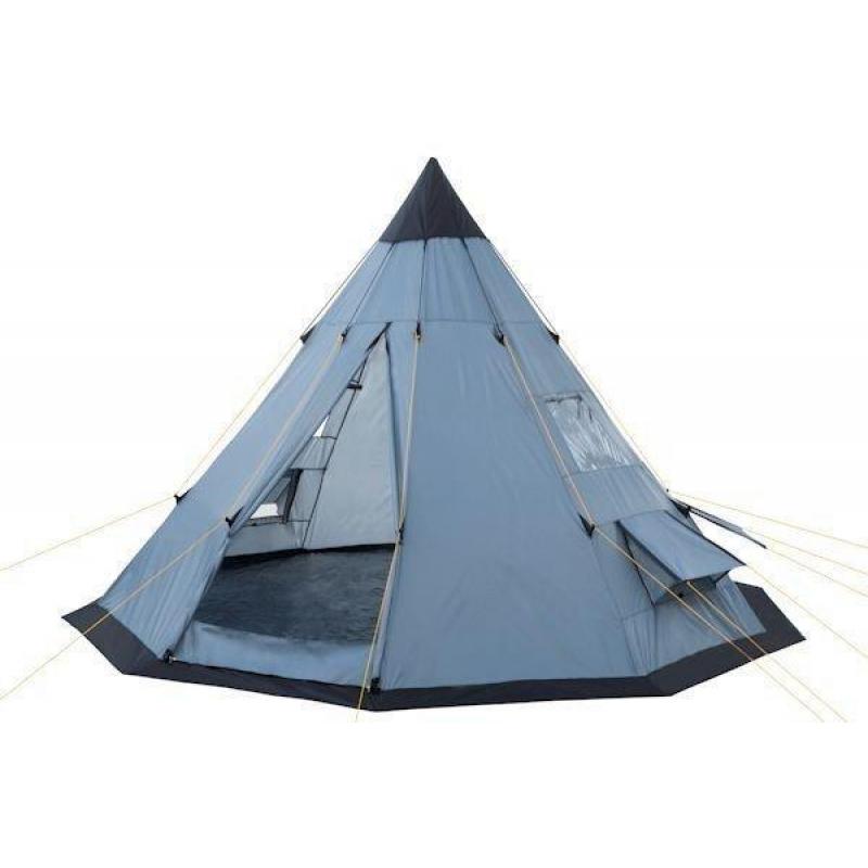 Tipitent, teepee, indianentent, grijs, 3000mm waterkolom