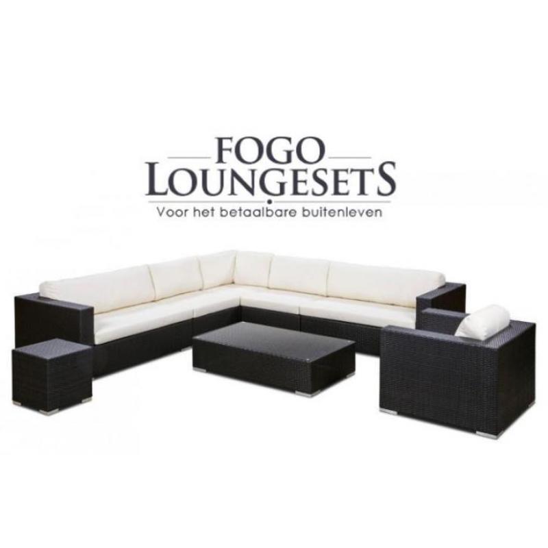 Wicker loungesets en loungebanken. Online en in de showroom.