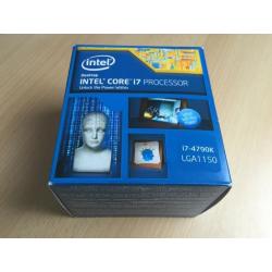 NIEUWE Intel Core i7-4790K, 4GHz, quad core, boxed