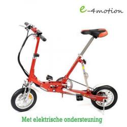 elektrische vouwfiets, vouwfiets, e-4motion, e-bike, fiets