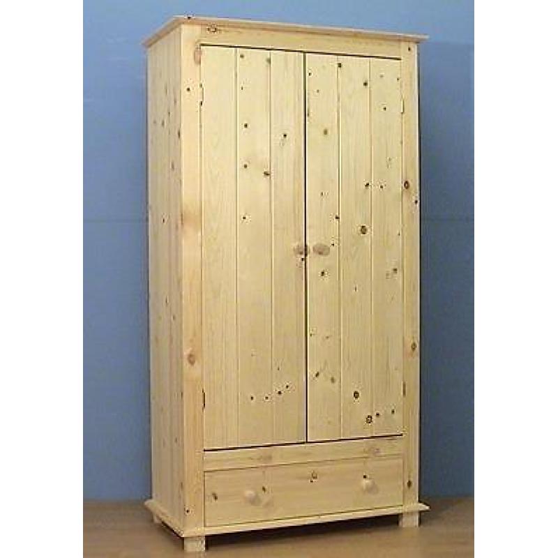 houten KLEDINGKASTEN vele mogelijkheden zelf te kleuren