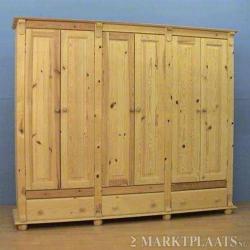 houten KLEDINGKASTEN vele mogelijkheden zelf te kleuren